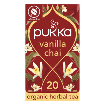 Pukka Organic Vanilla Chai Tea Sacs 20 par paquet