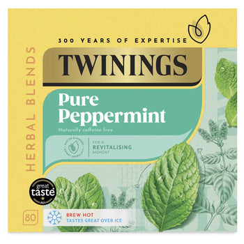 Twinings Thé à la menthe poivrée 80 sachets de thé