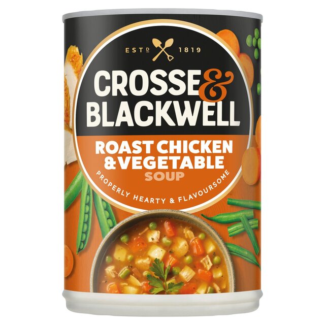 Crosse &amp; Blackwell Best of British Roast Chicken &amp; Vegetable Soup 400g 