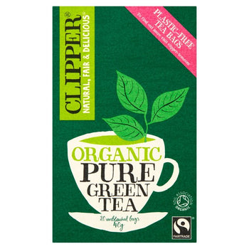 Clipper Organic Fairtrade Green Teebeutel 20 pro Packung