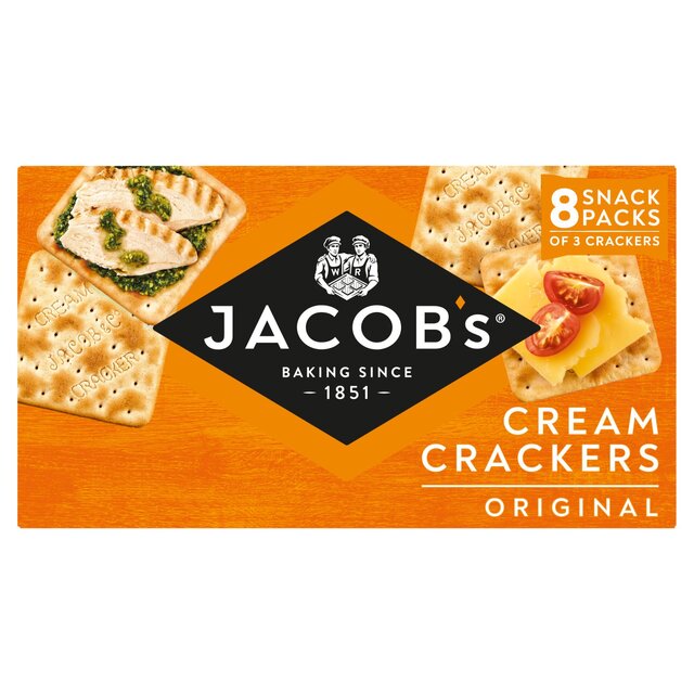 Jacob's Cream Cracker Snack Packs 185g