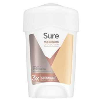 Sure Women Maximum Protection Sports Anti Perspirant Deodorant Cream 45ml