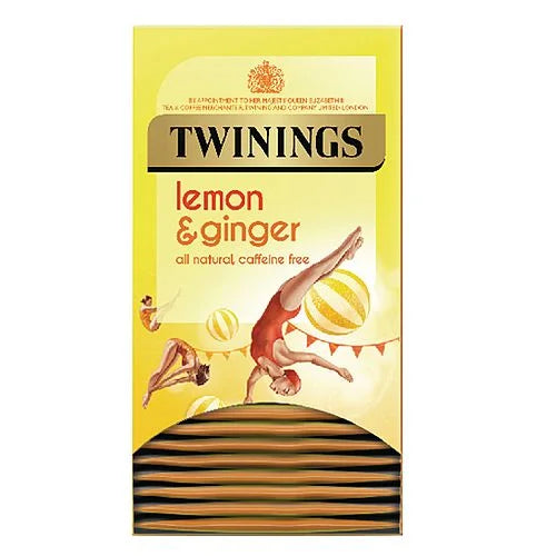 Twinings Lemon & Ginger Tea 20 Tea Bags - Special Offer