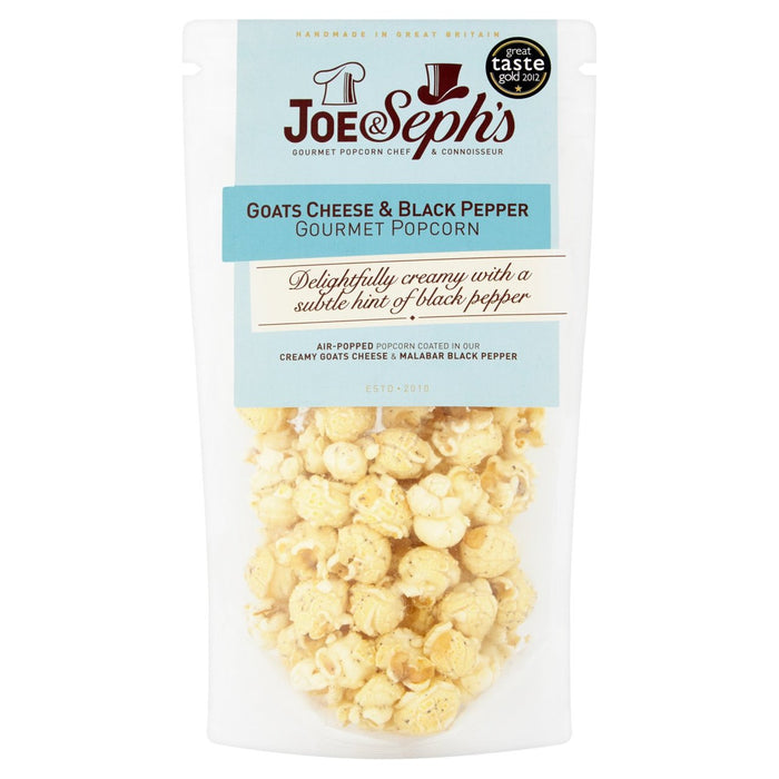 Joe & Seph's Goats Cheese & Black Pepper Popcorn 70G