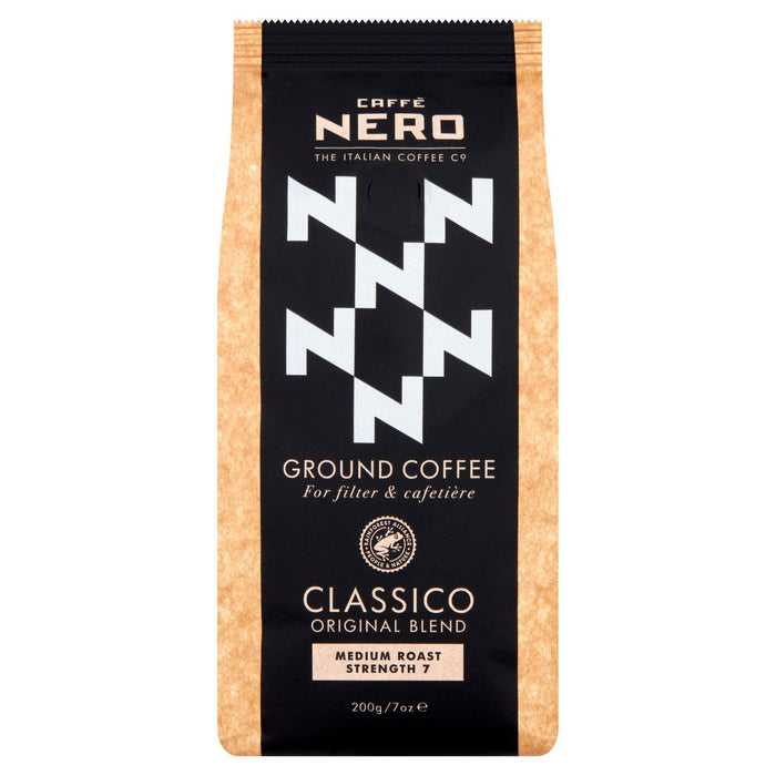Caffe Nero Classico Filtro Ground Coffee 200g
