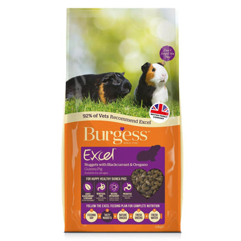 Burgess Excel Guinée Pig Brackcurrant et Oregan 10 kg