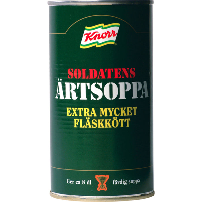 Knorr Soldatens Artsoppa Sopa de guisantes amarillo 570g