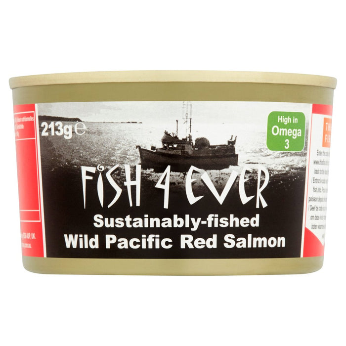 Fish 4 Saumon rouge du Pacifique toujours sauvage 213G