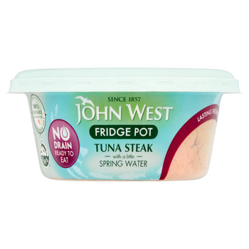 John West No Drain Steaks à Springwater 110G