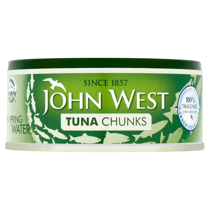 Chunks de thon John West à Springwater 145g