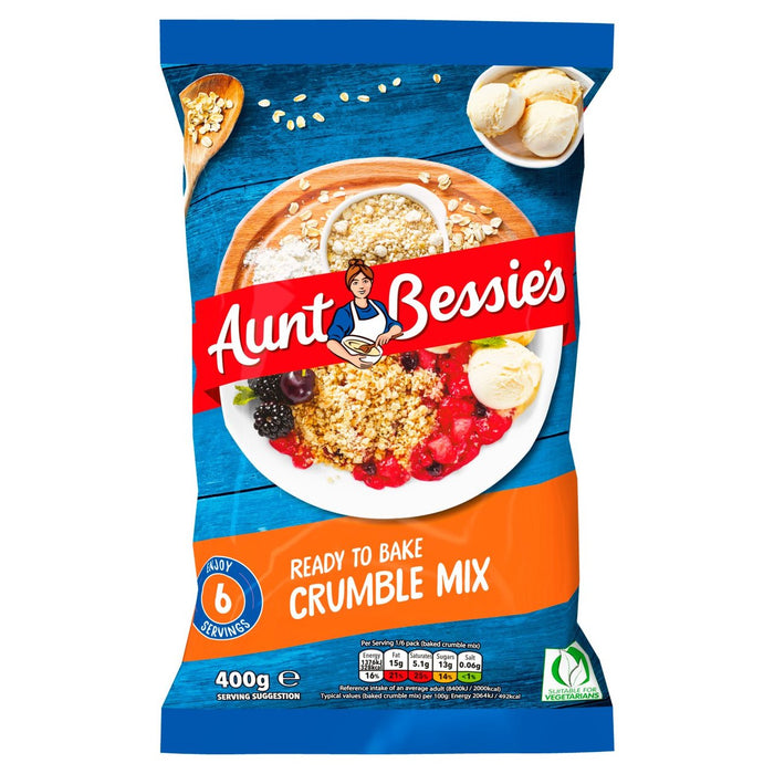Crumble Mix de tía Bessie 400G