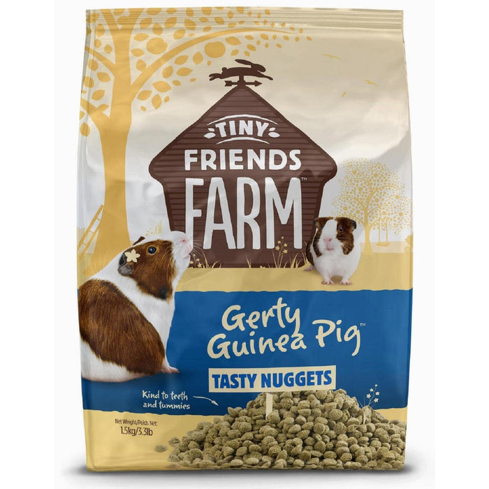Suprême Tiny Friends Farm Gerty Guinée Pigneux Nuggets 1,5 kg