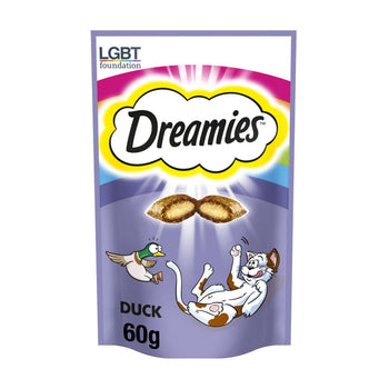 Dreamies Adult 1+ Cat Treats avec Duck 60g