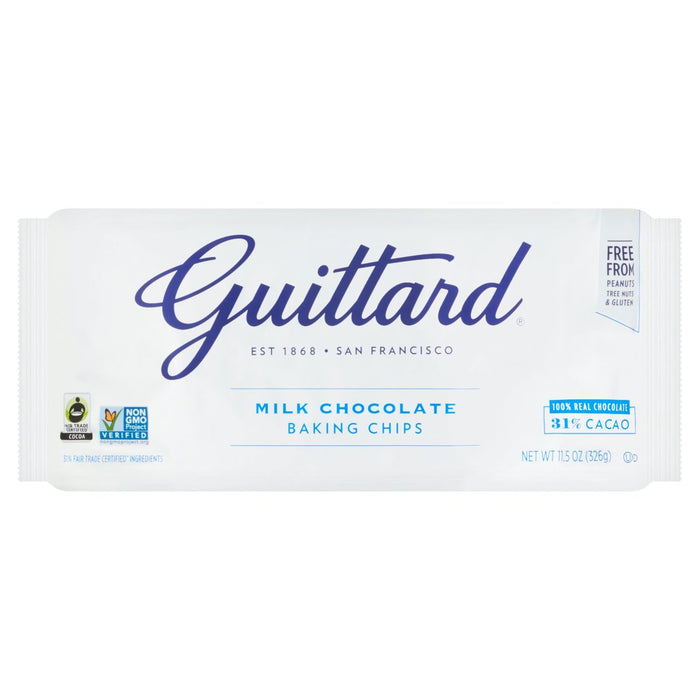 Guittard Milk Chocolate Maxi Backchips 326g