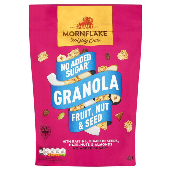 Granola Mornflake Pas de sucre ajouté 500g