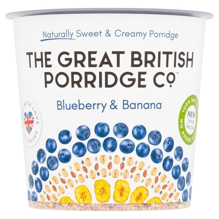 Der große British Borridge Co Blueberry und Banana Pot 60G